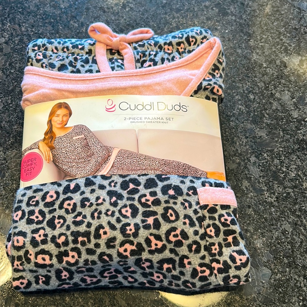 Comfy pajama set still in package!